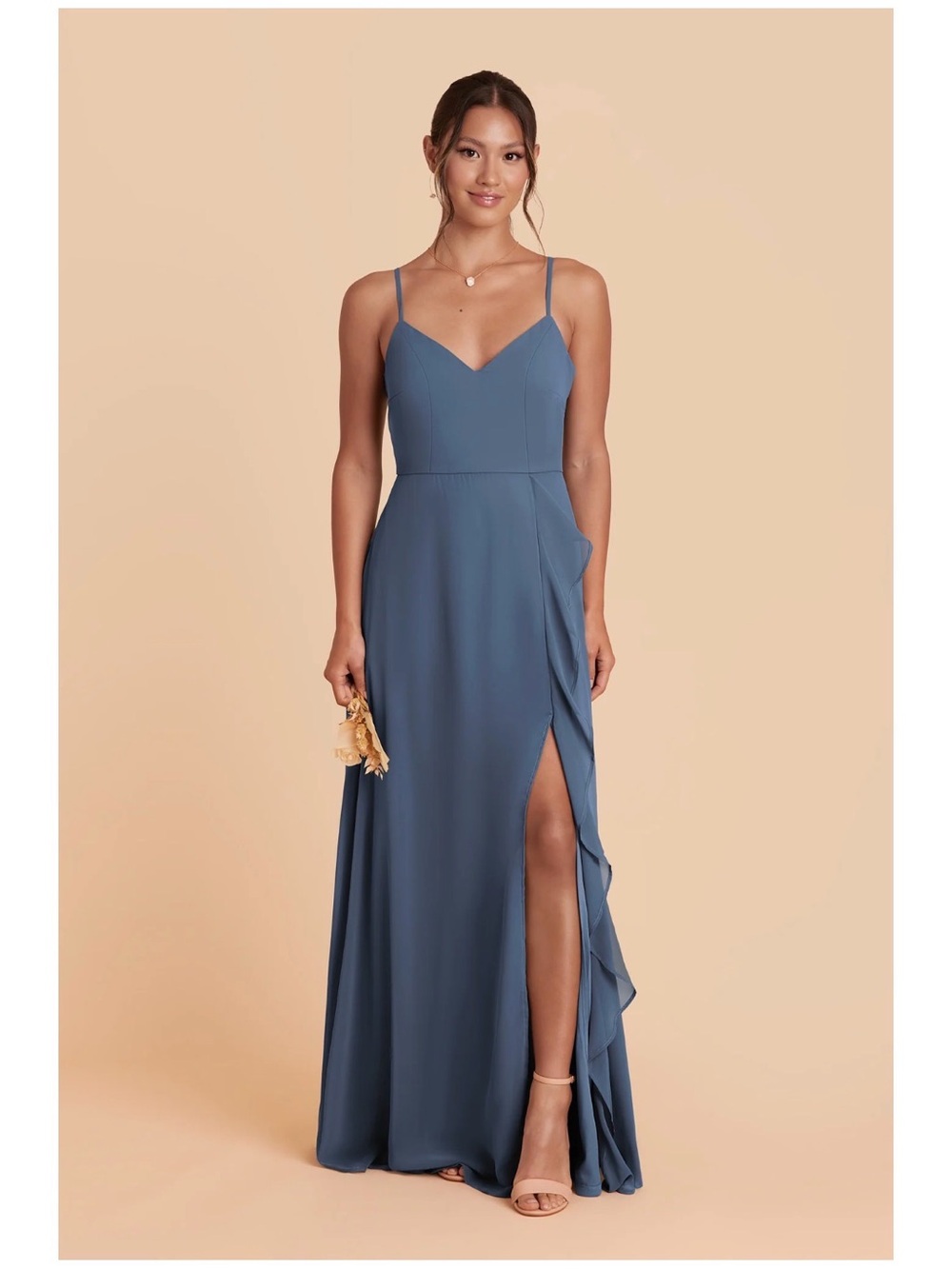 Theresa Dress- in Chiffon Twilight - XXL